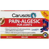 Caruso's Natural Health Pain-Algesic for Joints 20 Capsules